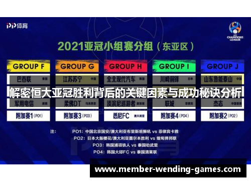 解密恒大亚冠胜利背后的关键因素与成功秘诀分析 解密恒大亚冠胜利背后的关键因素与成功秘诀分析